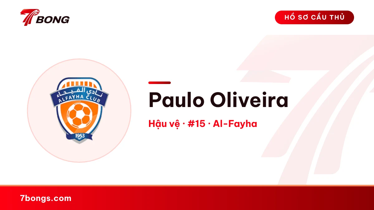 Paulo Oliveira — Al-Fayha
