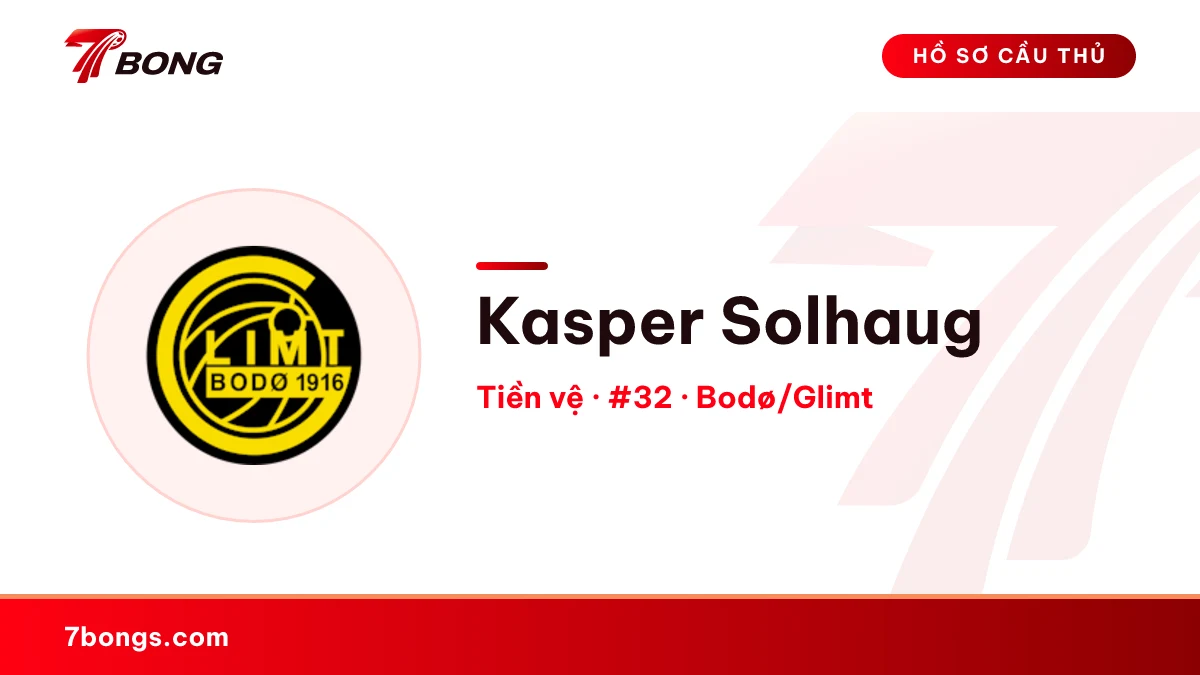 Kasper Solhaug — Bodø/Glimt