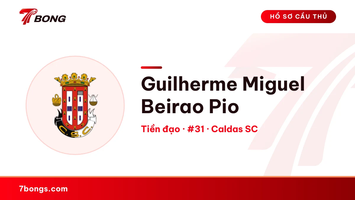 Guilherme Miguel Beirao Pio — Caldas SC