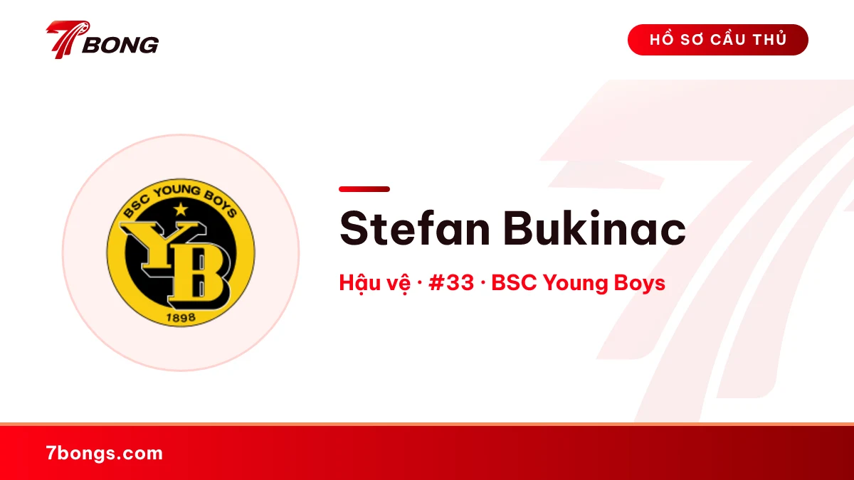 Stefan Bukinac — BSC Young Boys