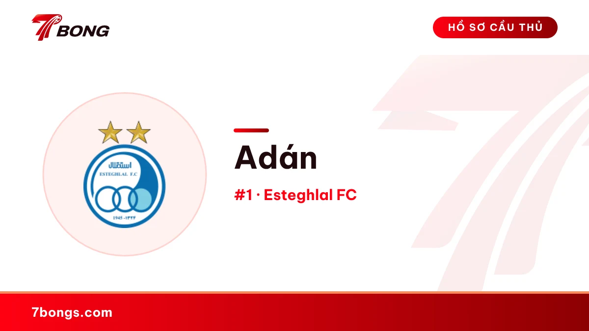 Adán — Esteghlal FC