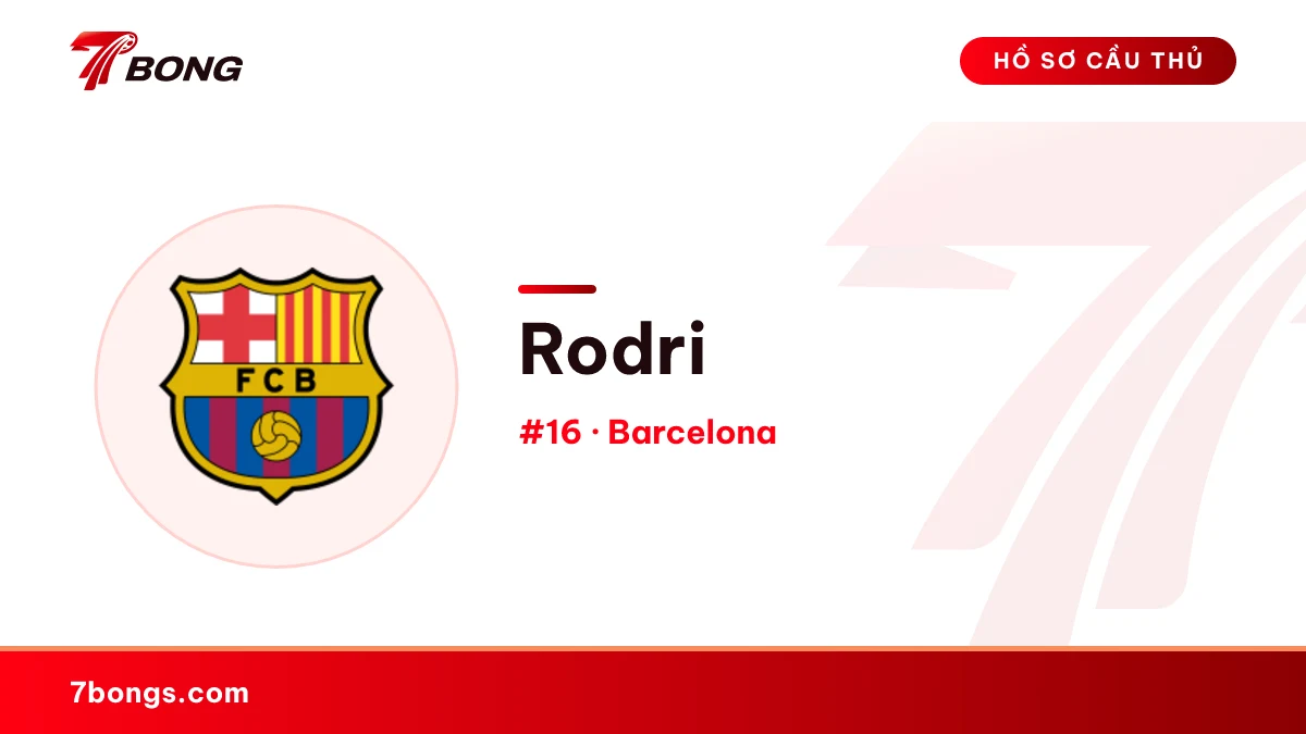 Rodri — Barcelona