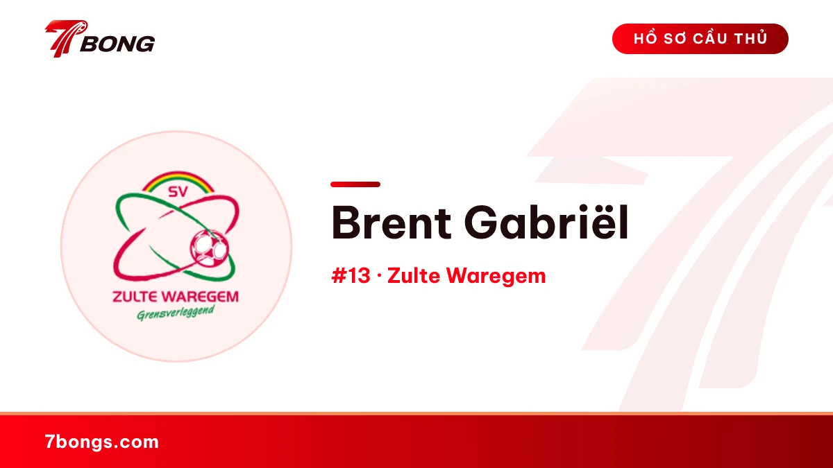 Brent Gabriël — Zulte Waregem