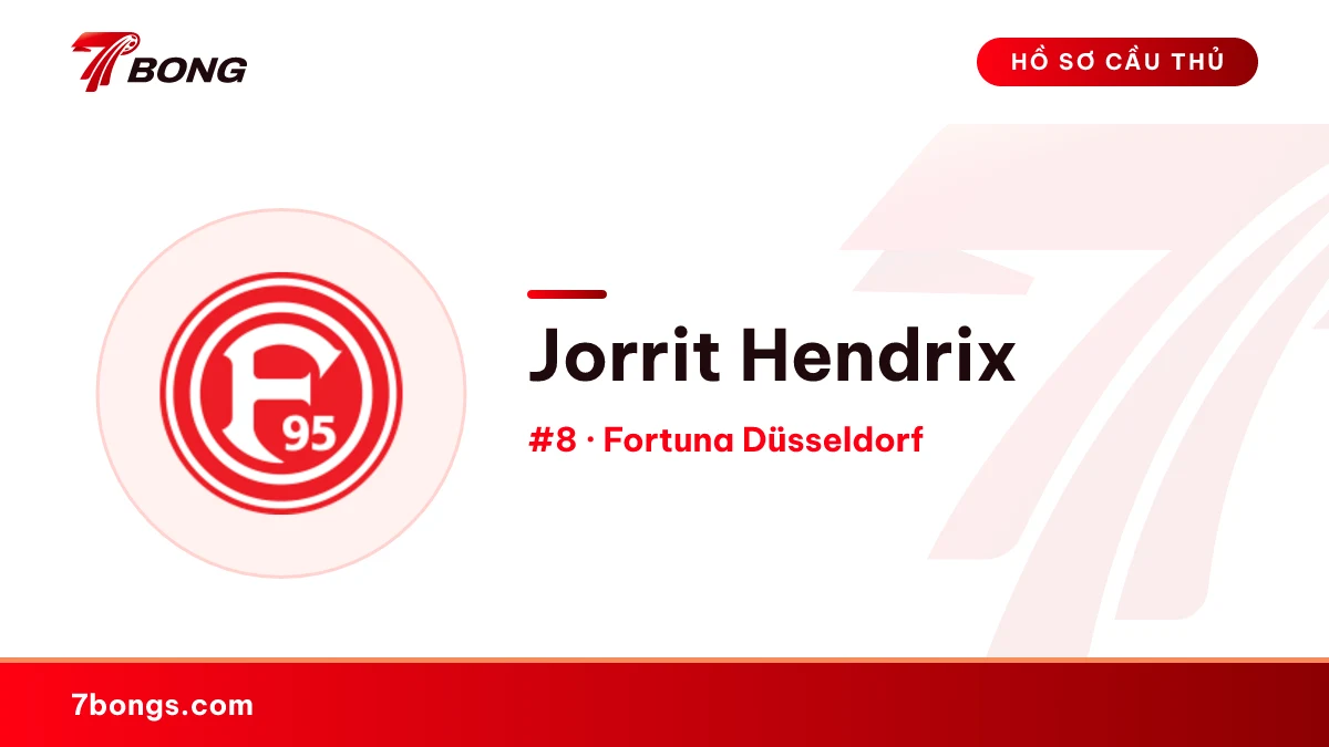 Jorrit Hendrix — Fortuna Düsseldorf
