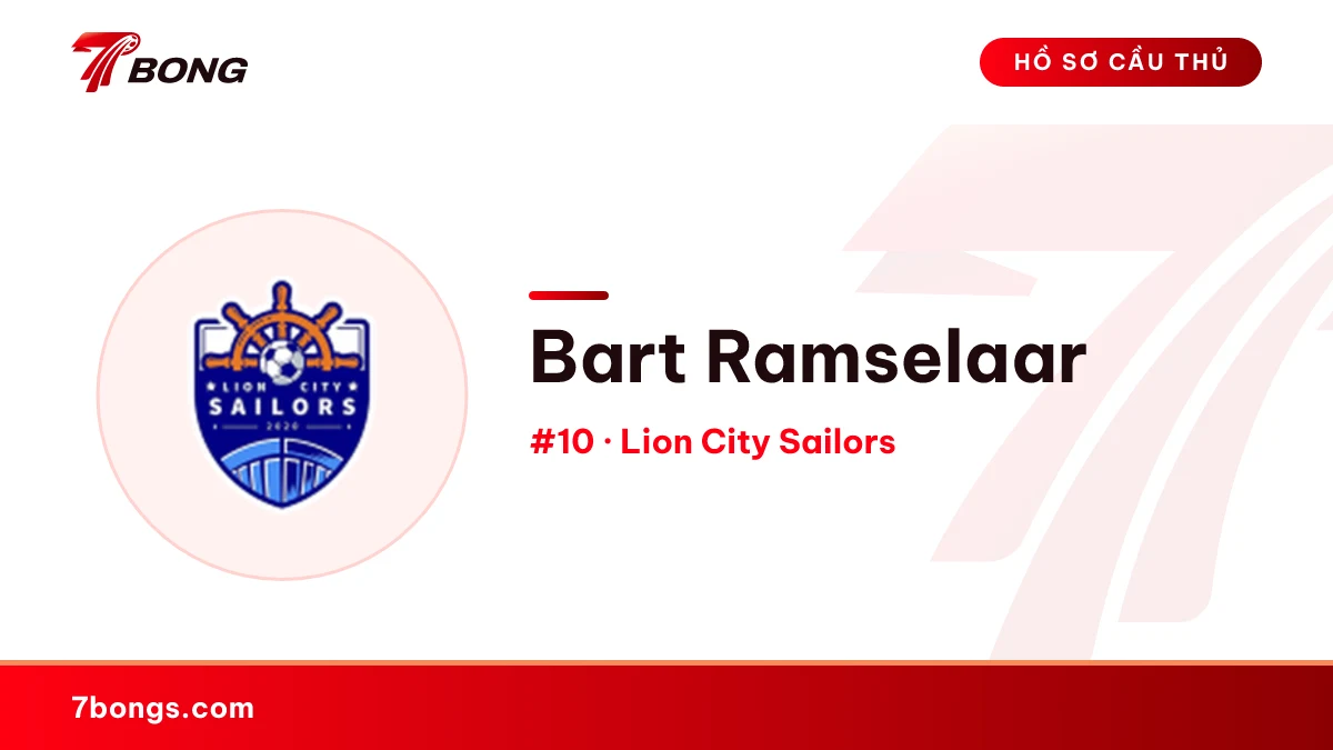 Bart Ramselaar — Lion City Sailors