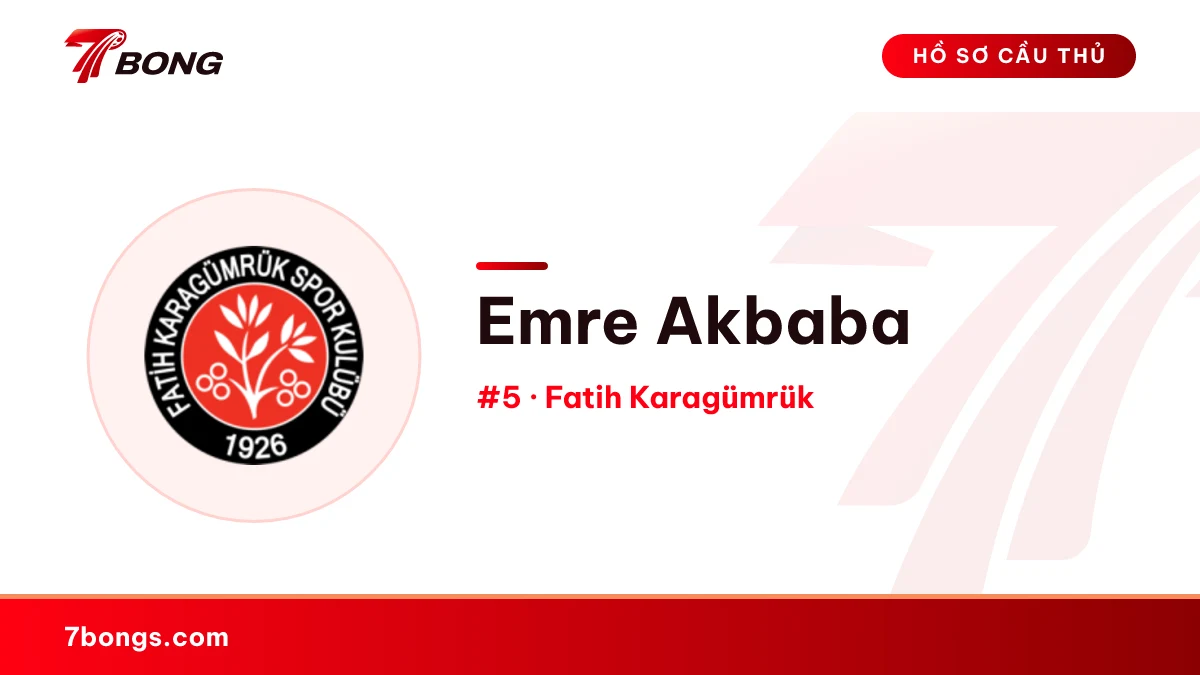 Emre Akbaba — Fatih Karagümrük