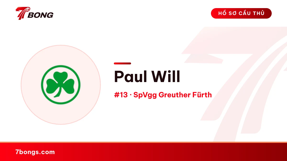 Paul Will — SpVgg Greuther Fürth