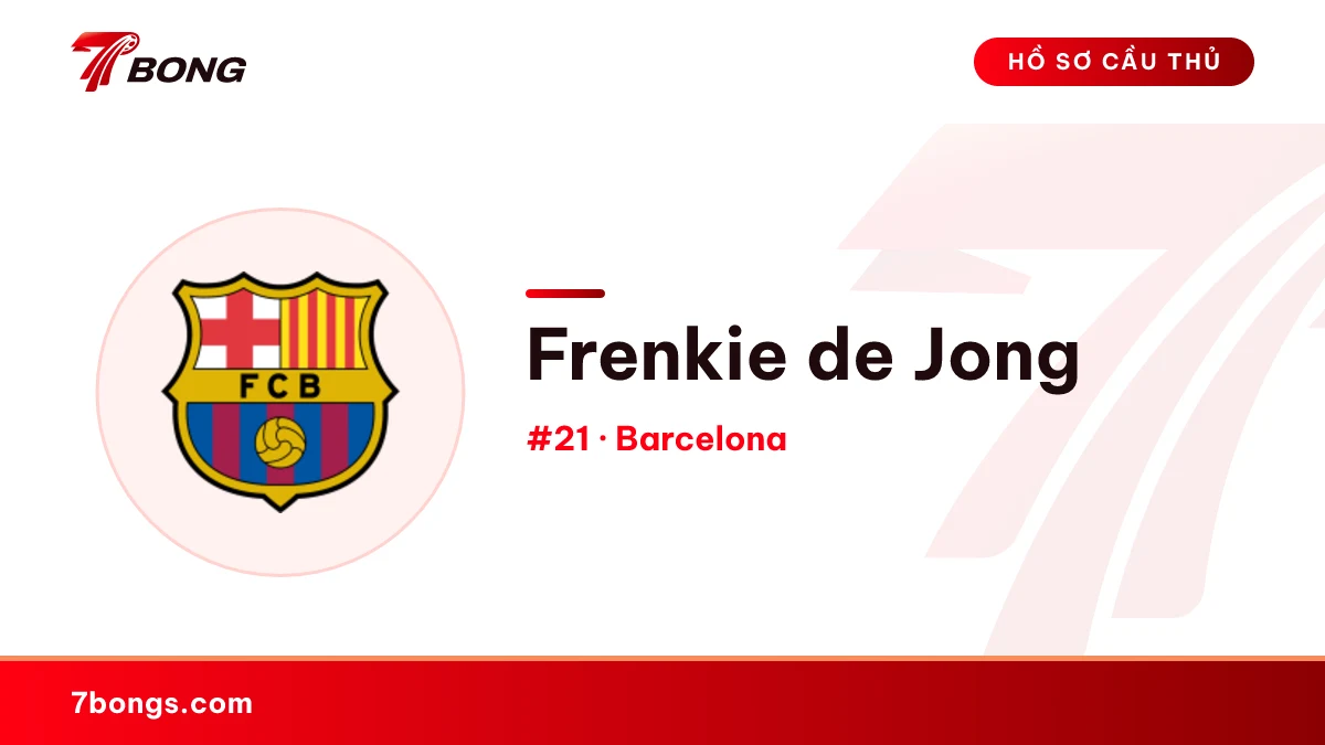 Frenkie de Jong — Barcelona