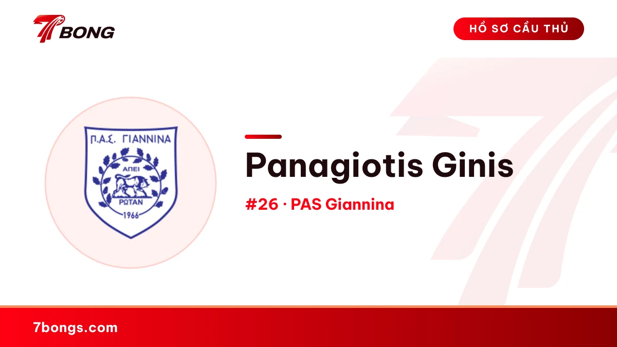 Panagiotis Ginis — PAS Giannina