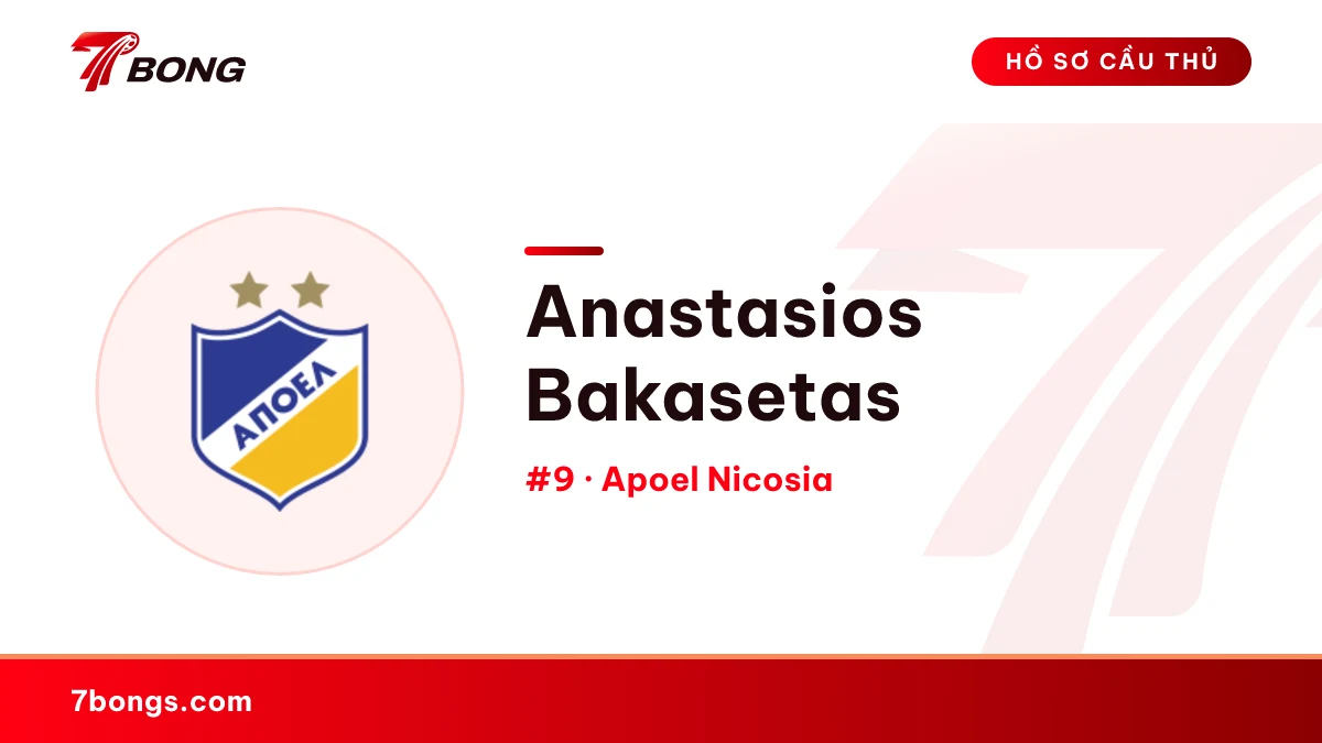 Anastasios Bakasetas — Apoel Nicosia