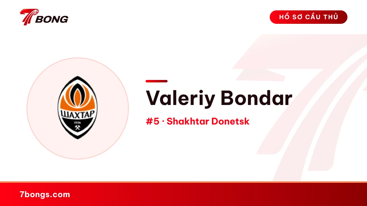 Valeriy Bondar — Shakhtar Donetsk