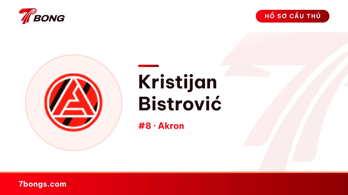 Kristijan Bistrović — Akron