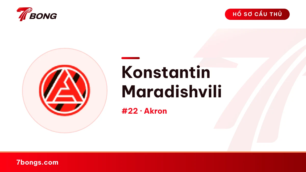 Konstantin Maradishvili — Akron