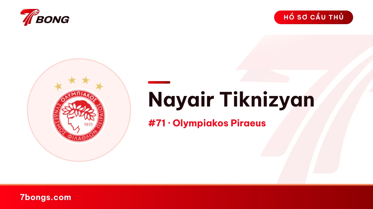 Nayair Tiknizyan — Olympiakos Piraeus