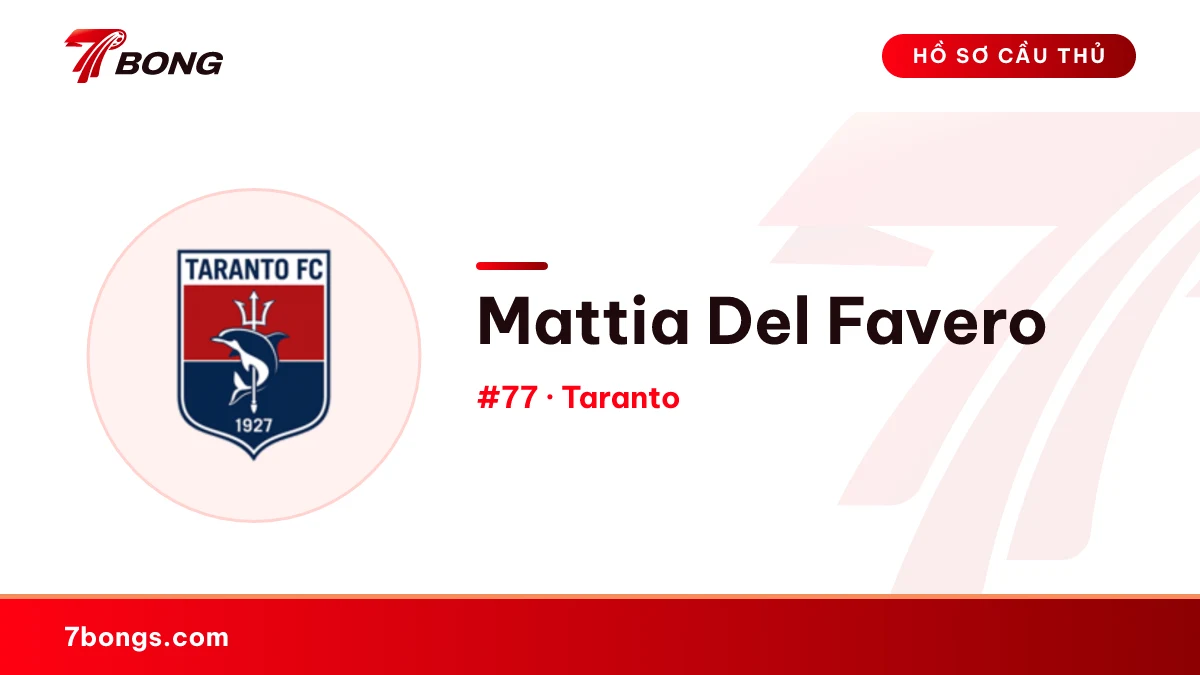 Mattia Del Favero — Taranto