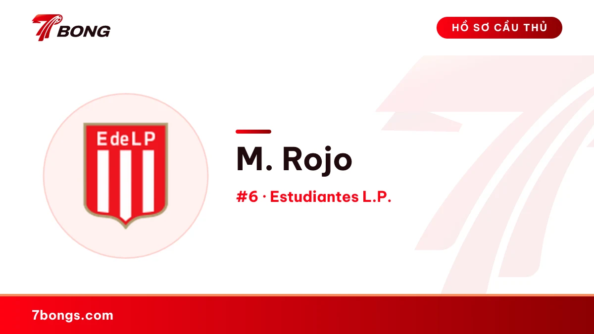M. Rojo — Estudiantes L.P.