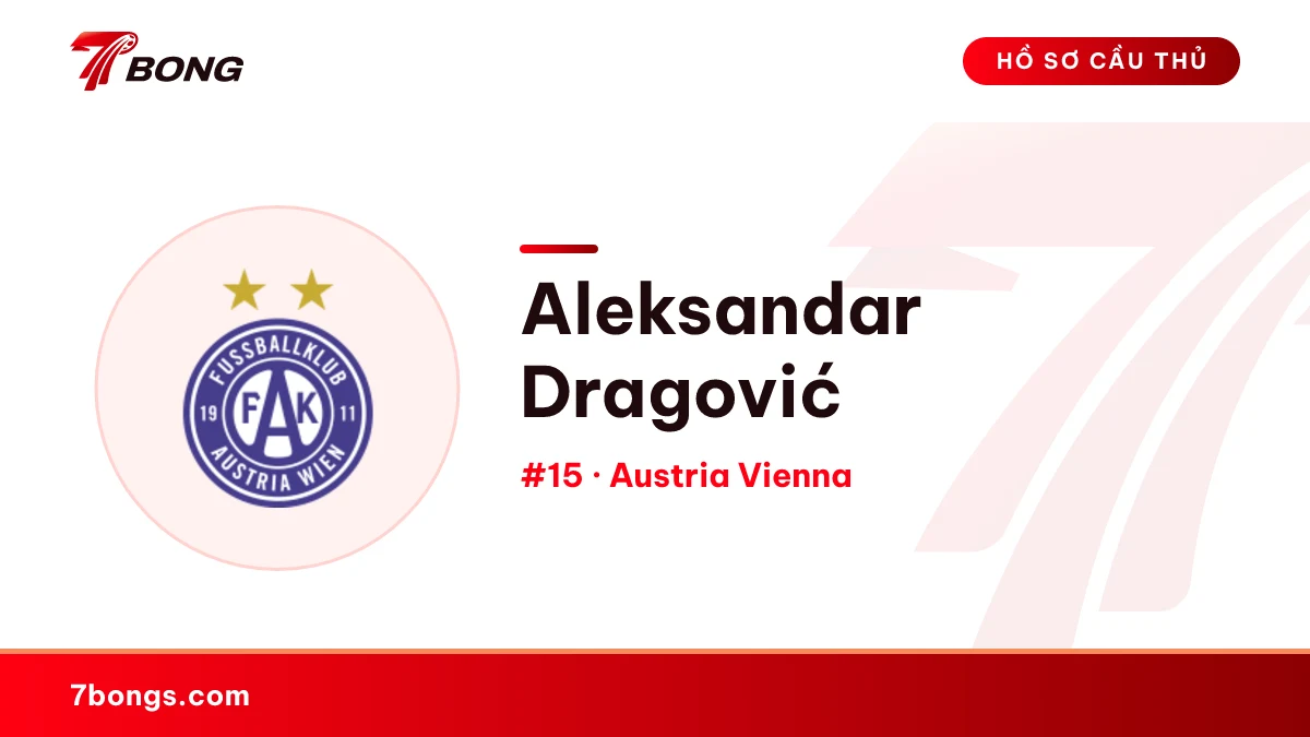 Aleksandar Dragović — Austria Vienna