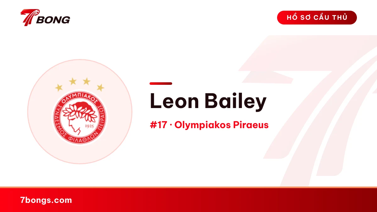 Leon Bailey — Olympiakos Piraeus