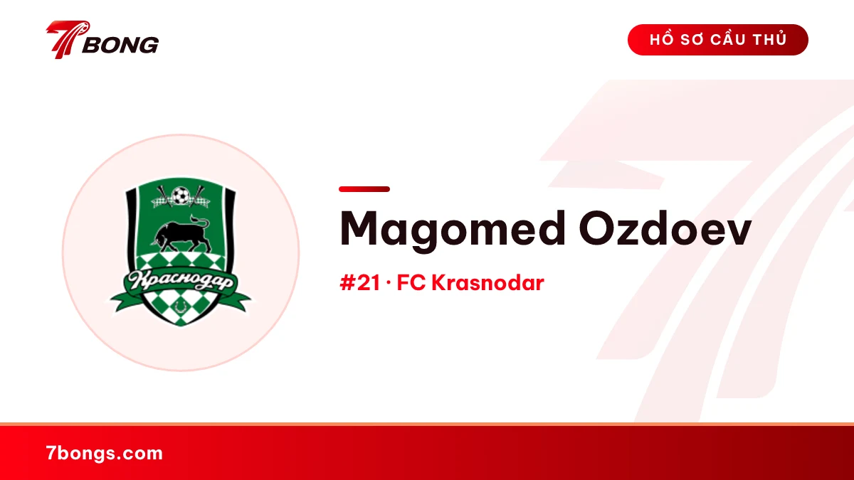 Magomed Ozdoev — FC Krasnodar