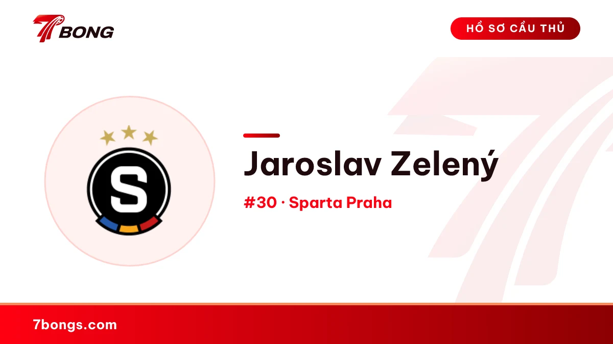 Jaroslav Zelený — Sparta Praha