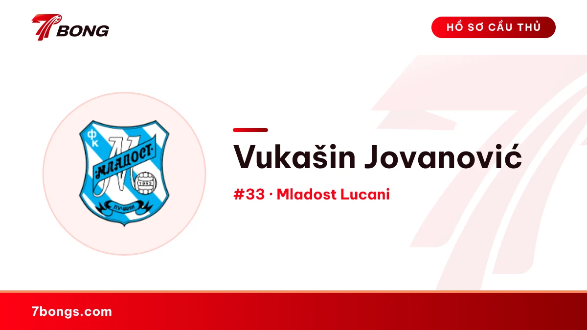 Vukašin Jovanović — Mladost Lucani