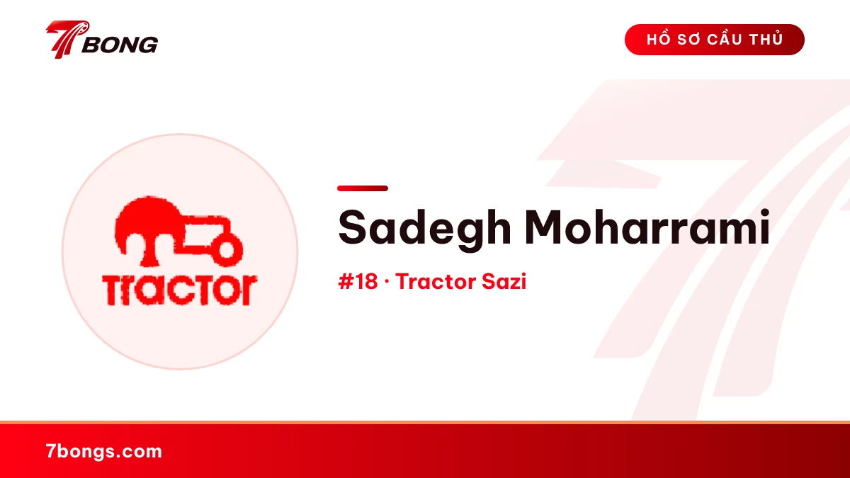 Sadegh Moharrami — Tractor Sazi
