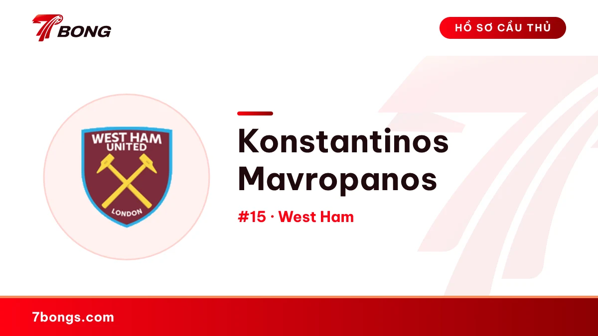 Konstantinos Mavropanos — West Ham