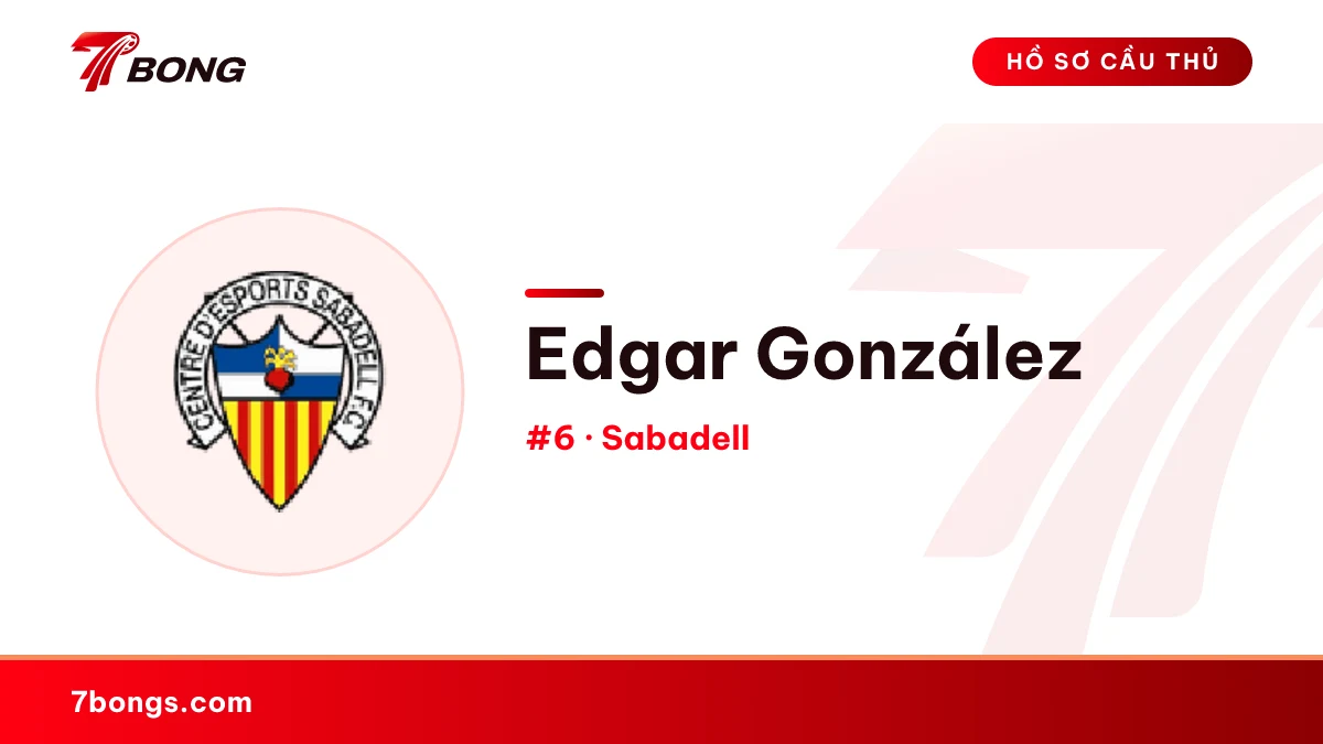 Edgar González — Sabadell