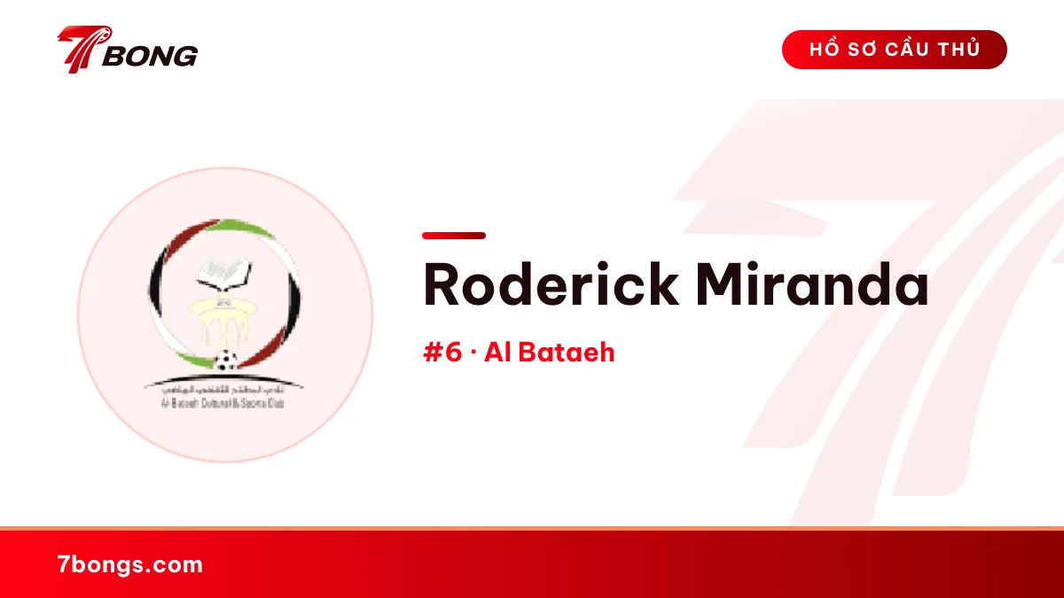 Roderick Miranda — Al Bataeh