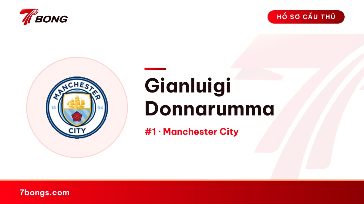 Gianluigi Donnarumma — Manchester City