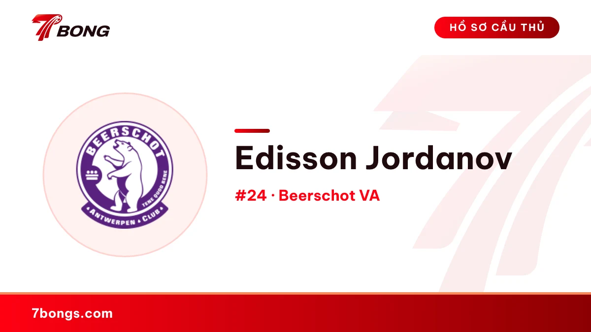 Edisson Jordanov — Beerschot VA