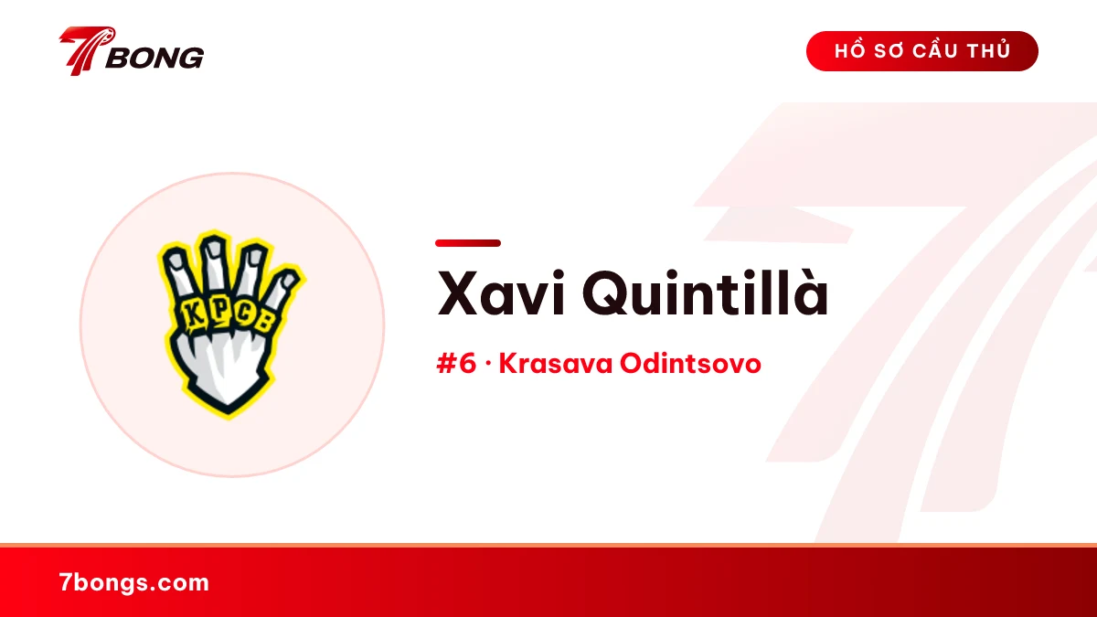 Xavi Quintillà — Krasava Odintsovo