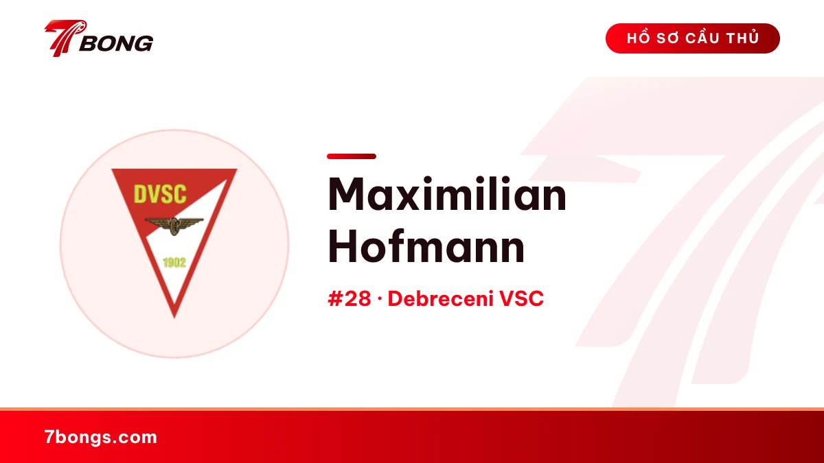 Maximilian Hofmann — Debreceni VSC