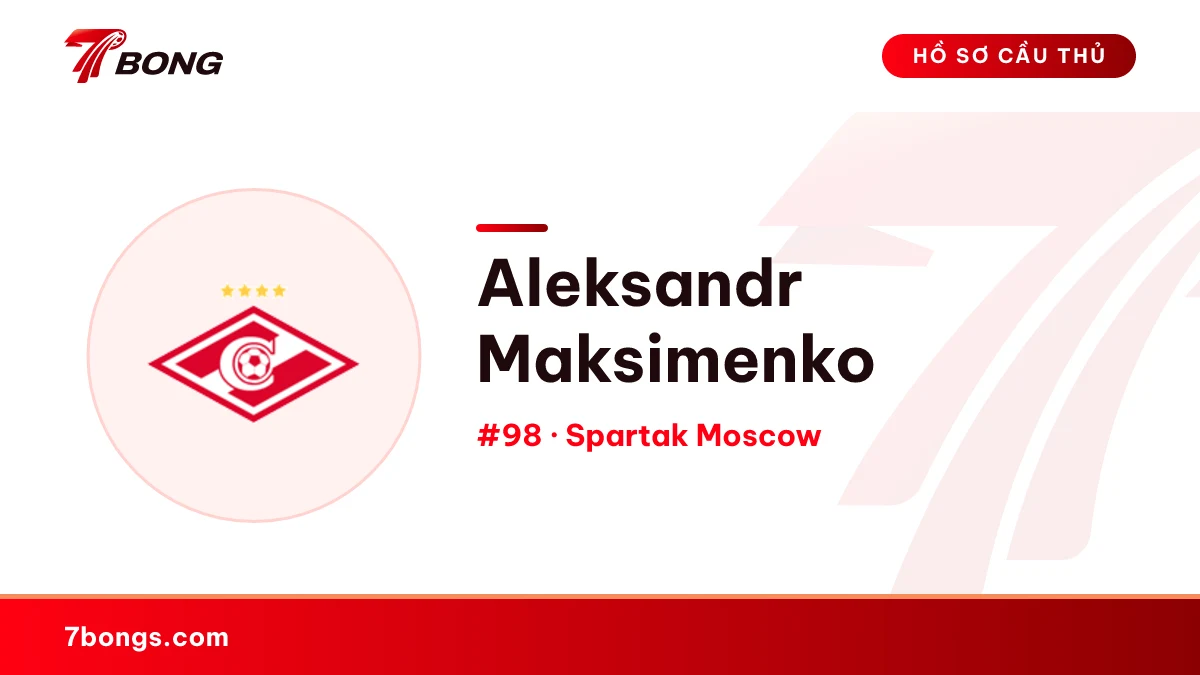 Aleksandr Maksimenko — Spartak Moscow