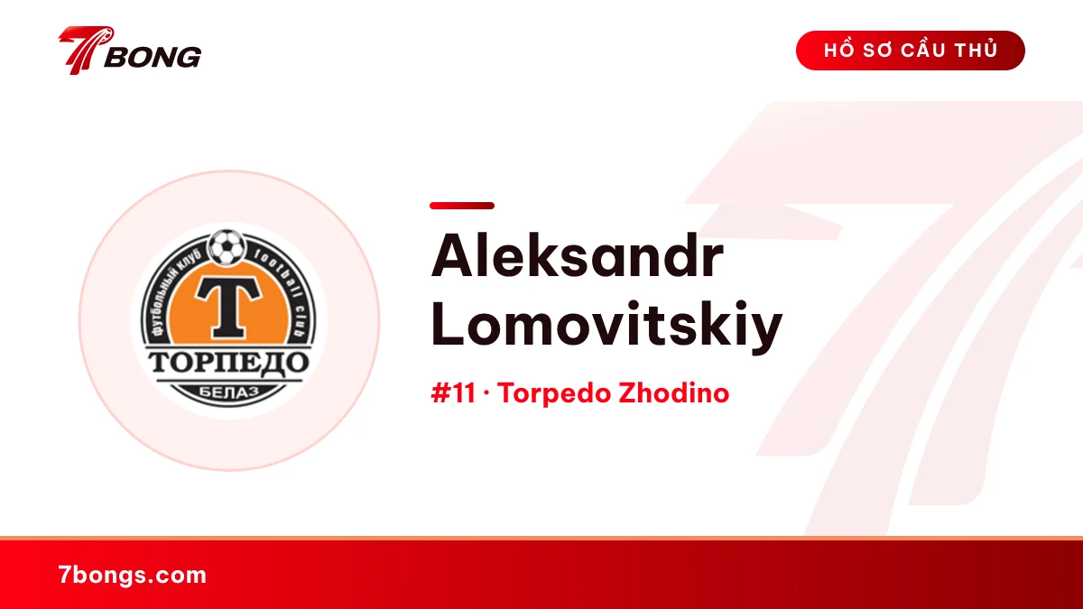 Aleksandr Lomovitskiy — Torpedo Zhodino