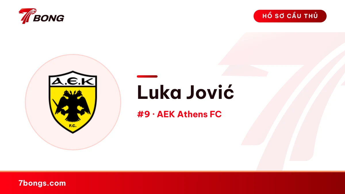 Luka Jović — AEK Athens FC
