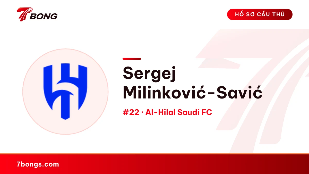 Sergej Milinković-Savić — Al-Hilal Saudi FC