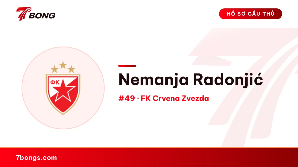 Nemanja Radonjić — FK Crvena Zvezda