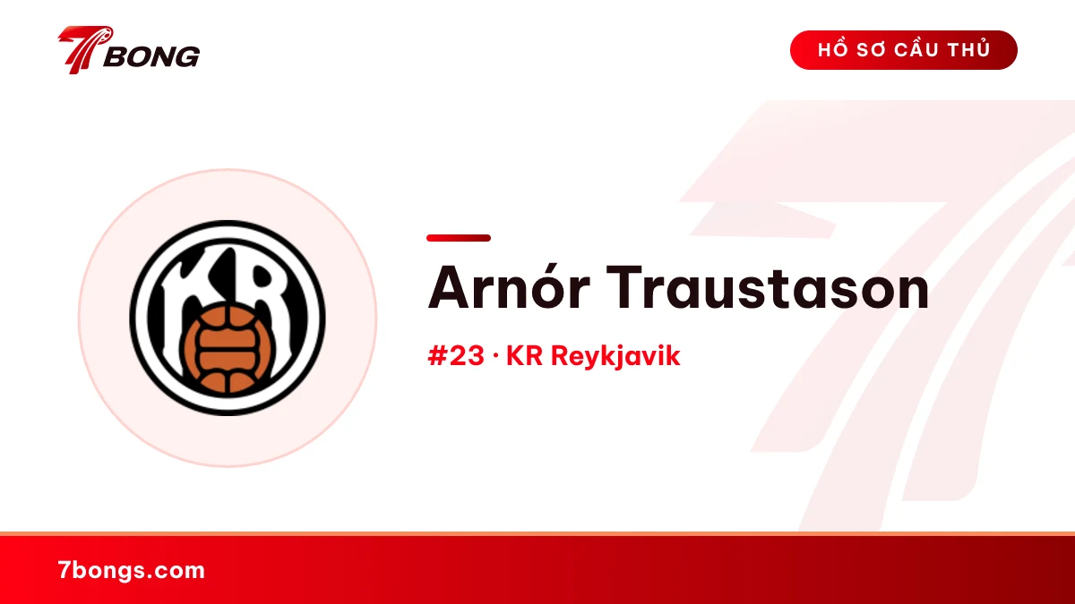 Arnór Traustason — KR Reykjavik