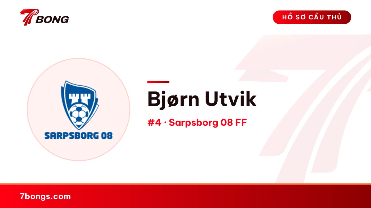 Bjørn Utvik — Sarpsborg 08 FF