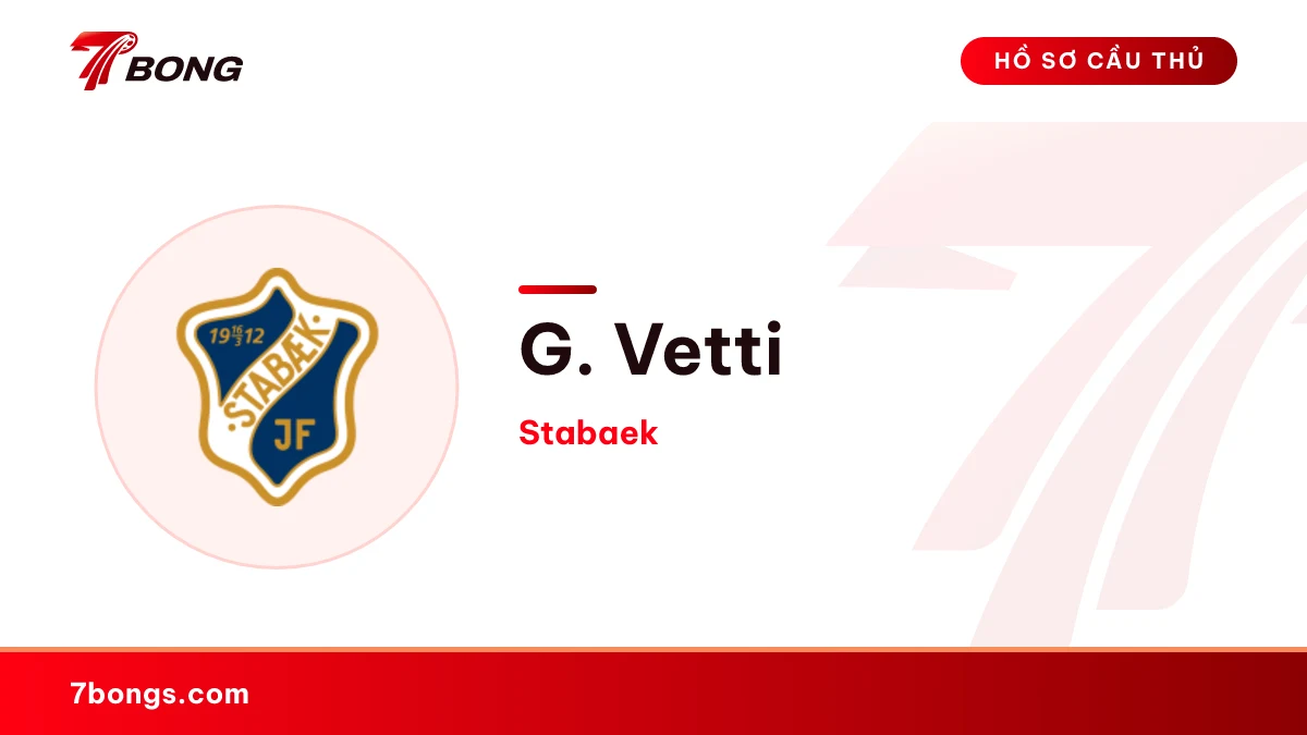 G. Vetti — Stabaek