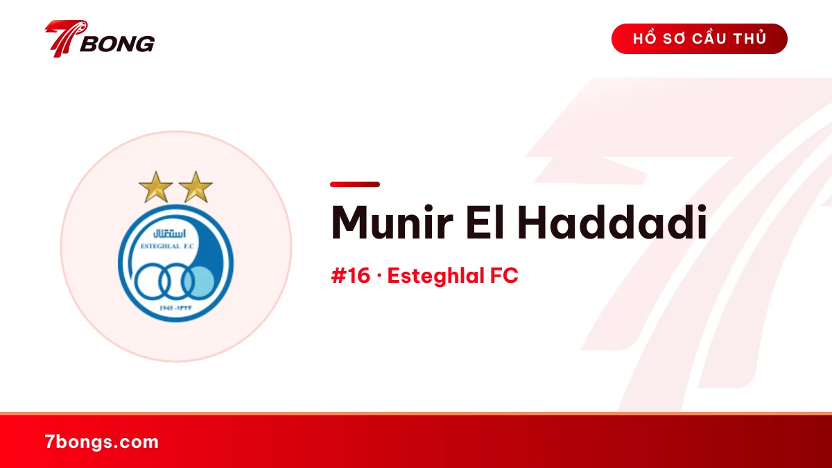 Munir El Haddadi — Esteghlal FC