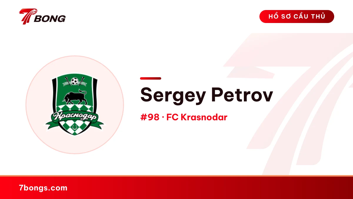Sergey Petrov — FC Krasnodar