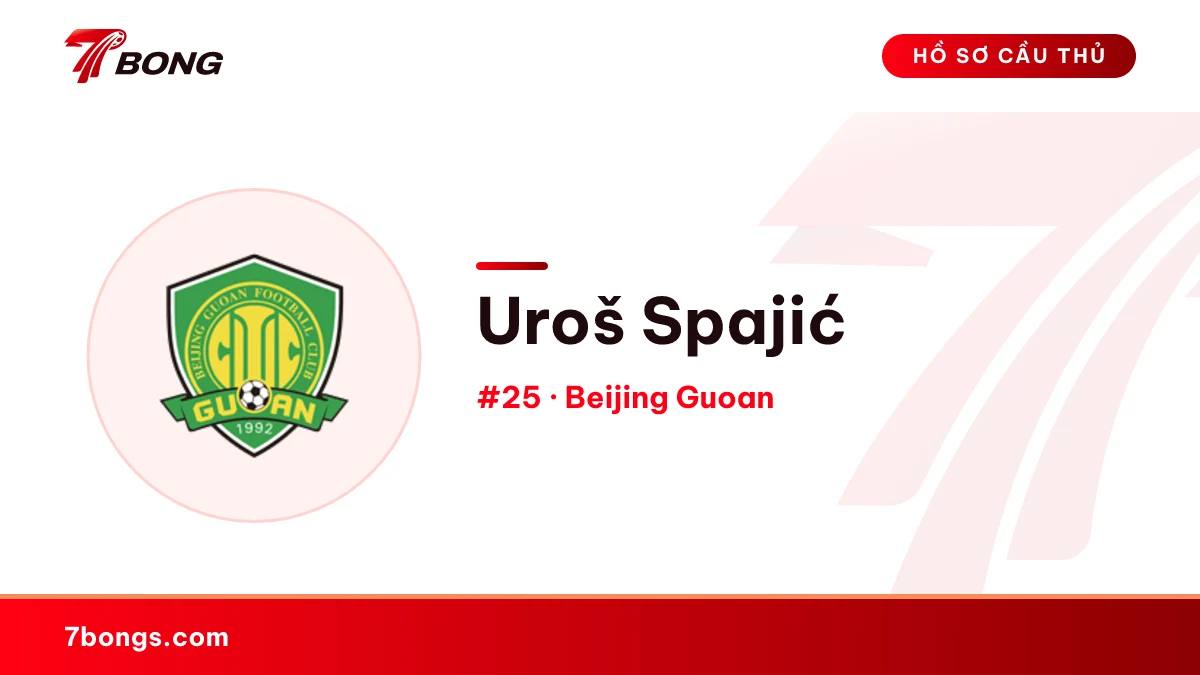 Uroš Spajić — Beijing Guoan