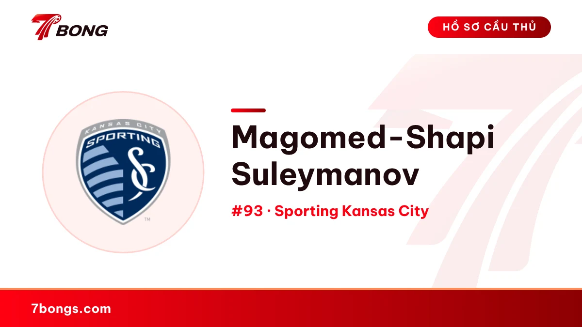 Magomed-Shapi Suleymanov — Sporting Kansas City