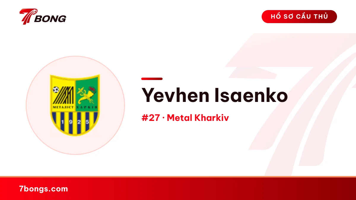 Yevhen Isaenko — Metal Kharkiv