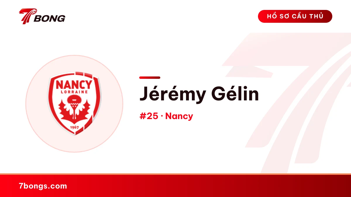 Jérémy Gélin — Nancy