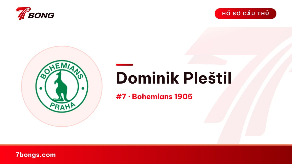 Dominik Pleštil — Bohemians 1905