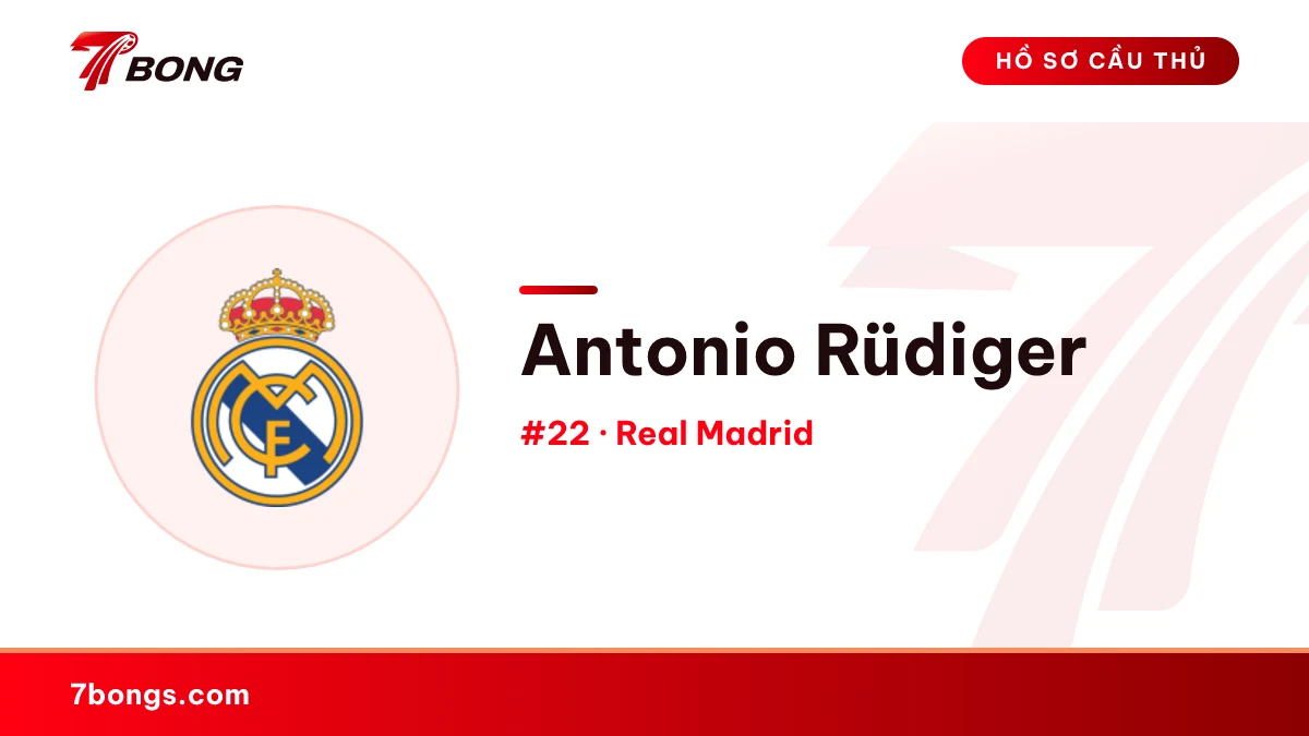 Antonio Rüdiger — Real Madrid