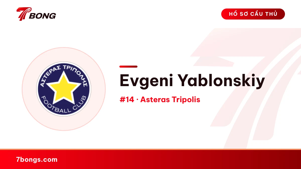 Evgeni Yablonskiy — Asteras Tripolis